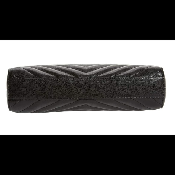 SAINT LAURENT S TribecaQuiltedCalfskin LeatherTote - Picture 5 of 5